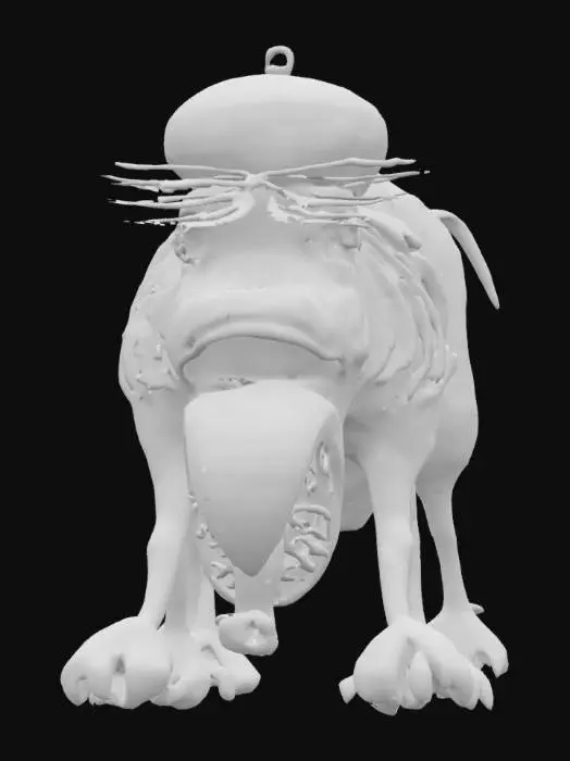 3D model for [Ukraine] Primachenko Spotted Beast, #AroundTheWorld#