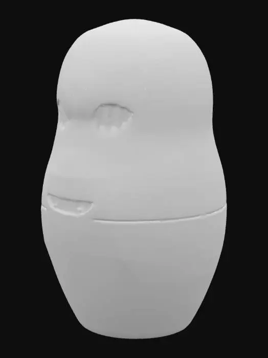 3D model for [Russia] Deadly scary matryoshka in shabe of avia-bomb. Skull face. in  #AroundTheWorld#