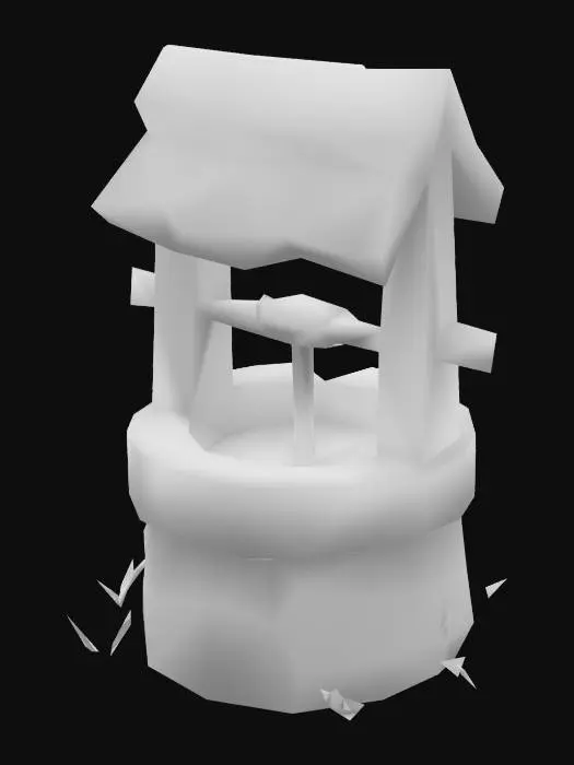 3D model for Wishing Well
