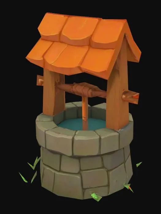 3D model for Wishing Well
