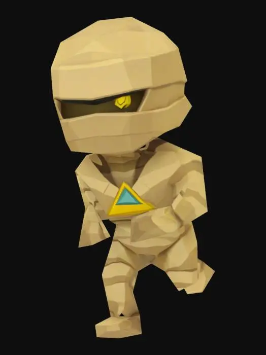 3D model for Desert Guardian