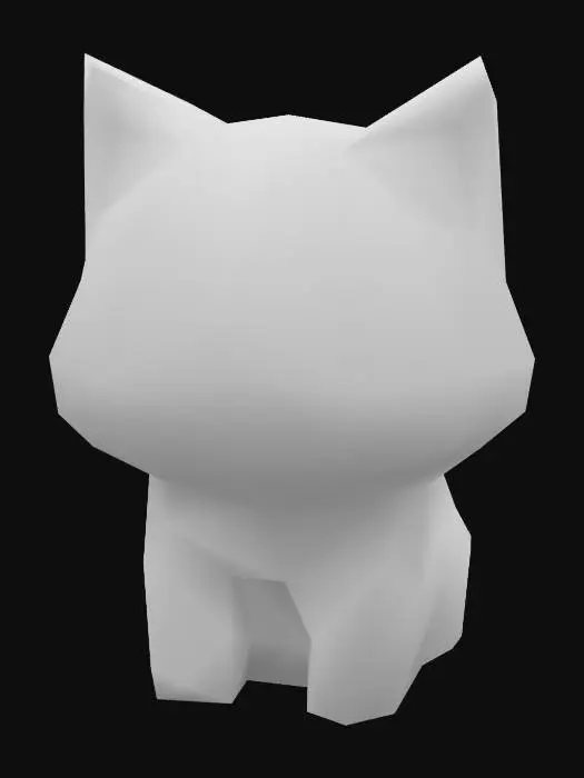 3D model for PixelCat