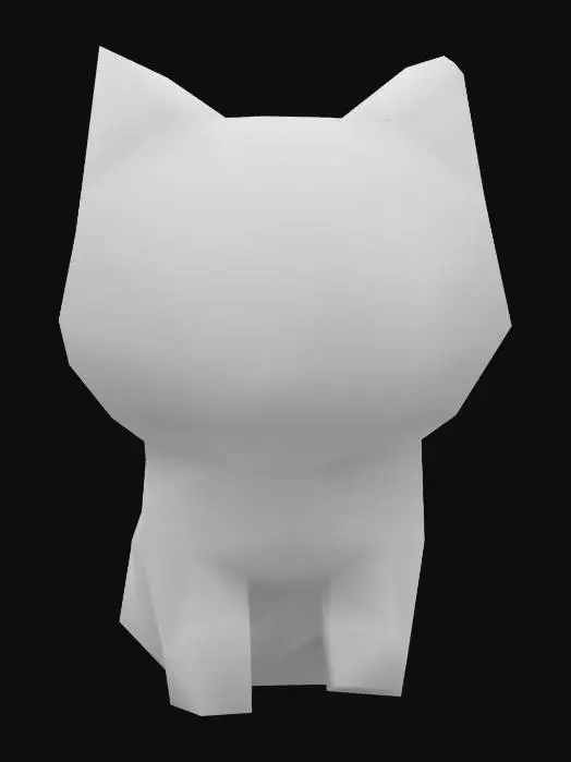 3D model for Pixel Cat