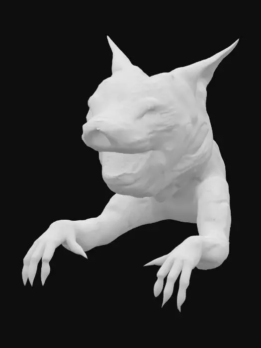 3D model for Fierce Lines, #SketchTo3D#