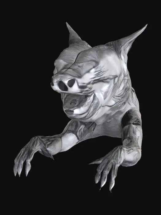 3D model for Fierce Lines, #SketchTo3D#