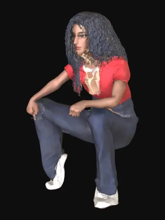 3D model for Harmony in Color, #SketchTo3D#