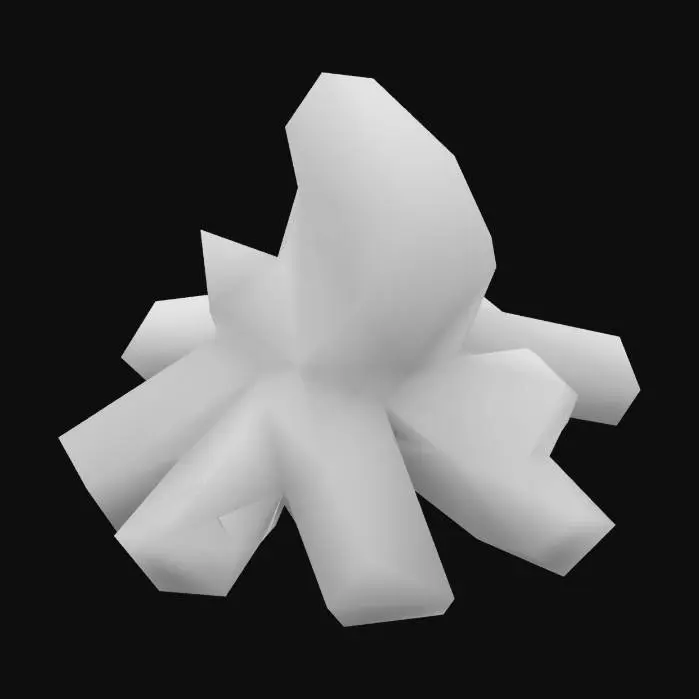 3D model for Campfire Glow