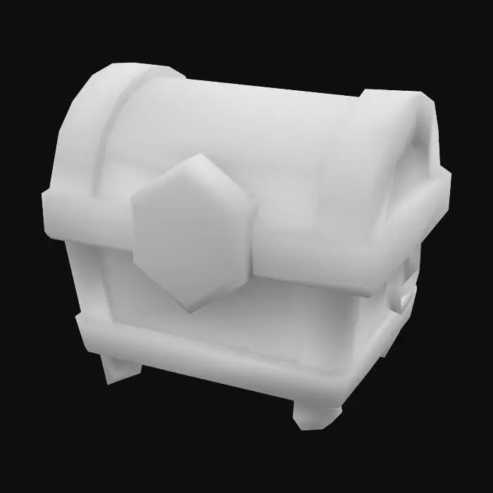 3D model for Treasure Chest Fantasy