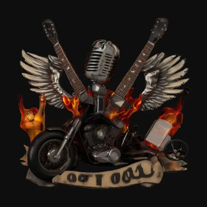 3D model for Rock 'N' Roll Spirit, #emblem#