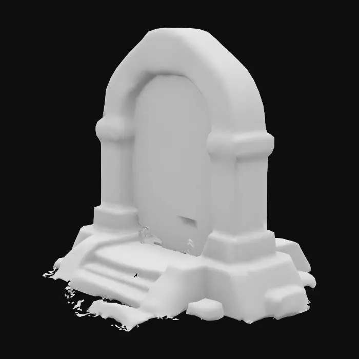 3D model for Mystic Gateway, #arch#