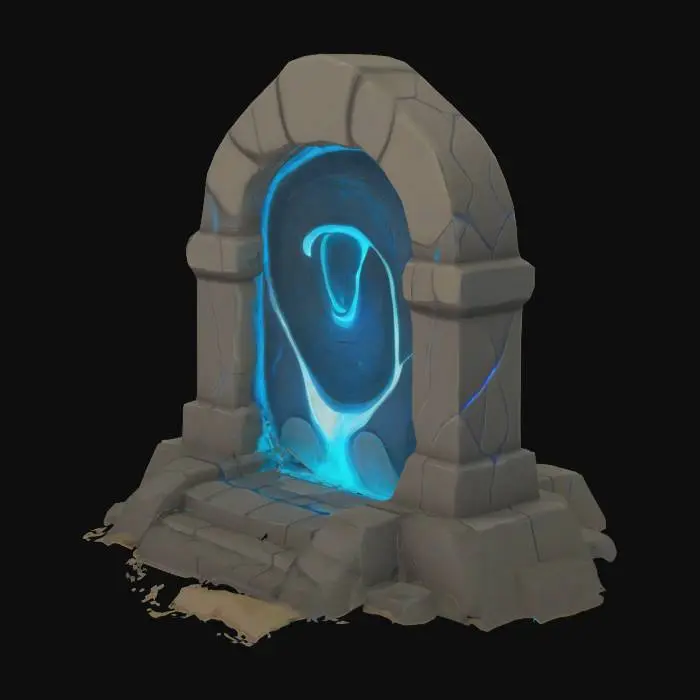 3D model for Mystic Gateway, #arch#