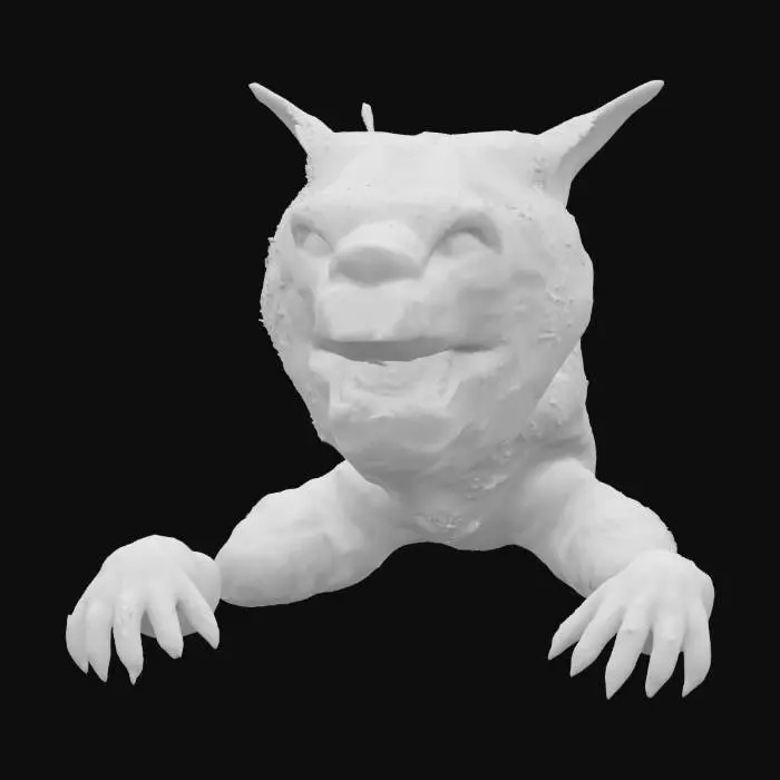 3D model for Fierce Lines, #SketchTo3D#