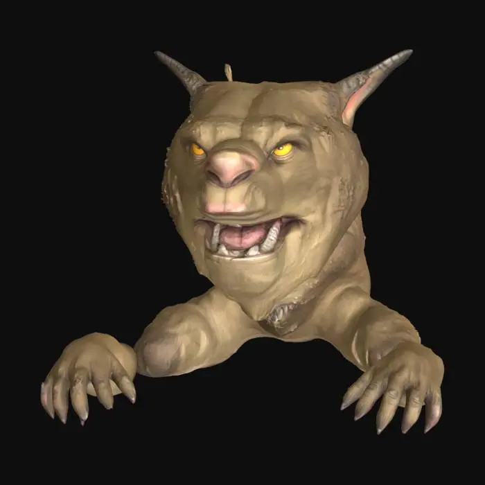 3D model for Fierce Lines, #SketchTo3D#