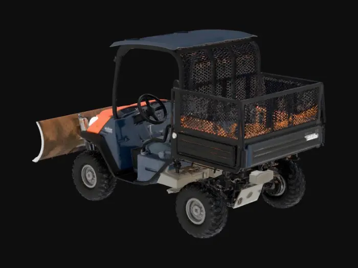 3D model for Forest Utility Vehicle