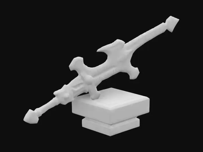 3D model for Excalibur Schwert