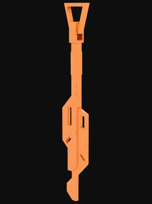 3D model for Jedi Temple Guard Key 1