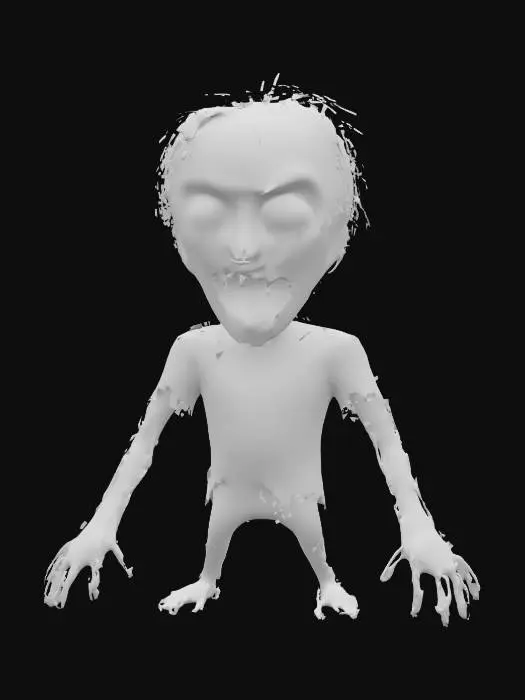 3D model for Zombie in the Moonlight