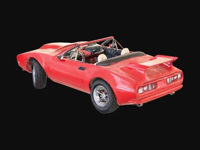 3D model for Red Convertible Classic