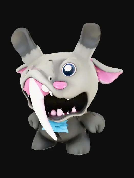 3D model for Monster Bunny