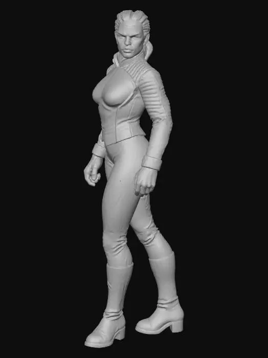 3D model for Heroic Stance