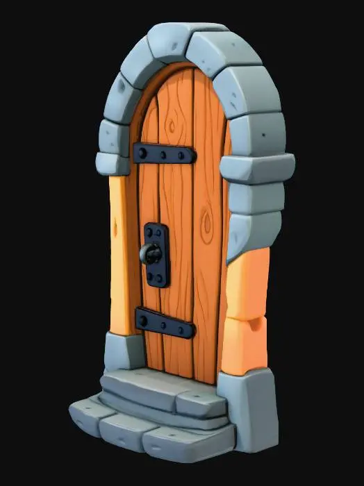 3D model for Enchanted Doorway