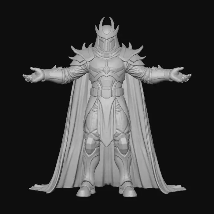 3D model for Darth Shredder