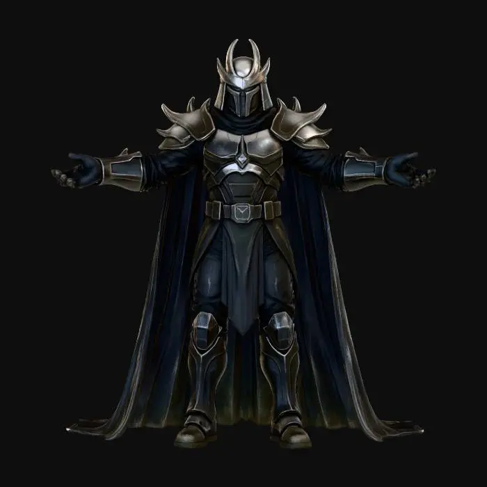 3D model for Darth Shredder