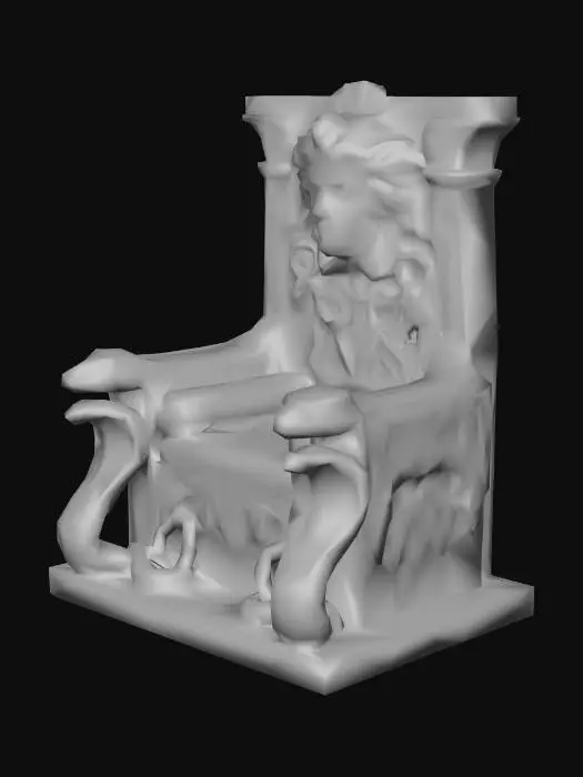 3D model for Throne of Serpents