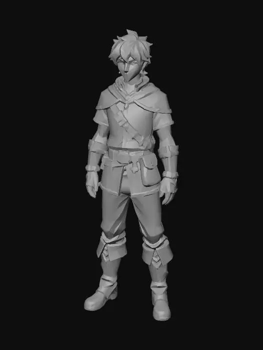 3D model for Greencloak Ranger