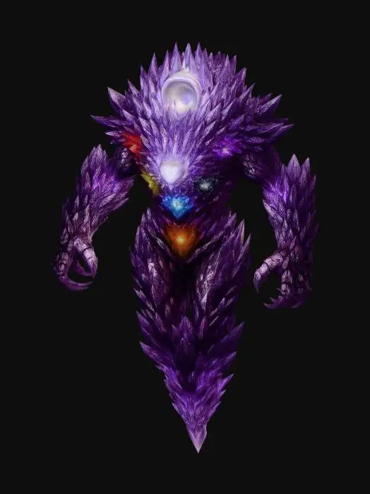 3D model for Crystalline Ascendant