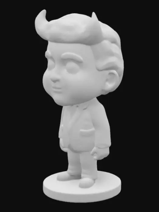 3D model for figurine de Donald Trump