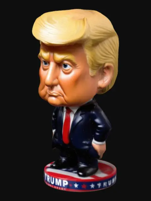 3D model for figurine de Donald Trump