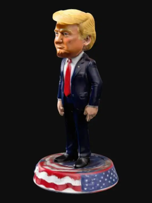3D model for figurine de Donald Trump