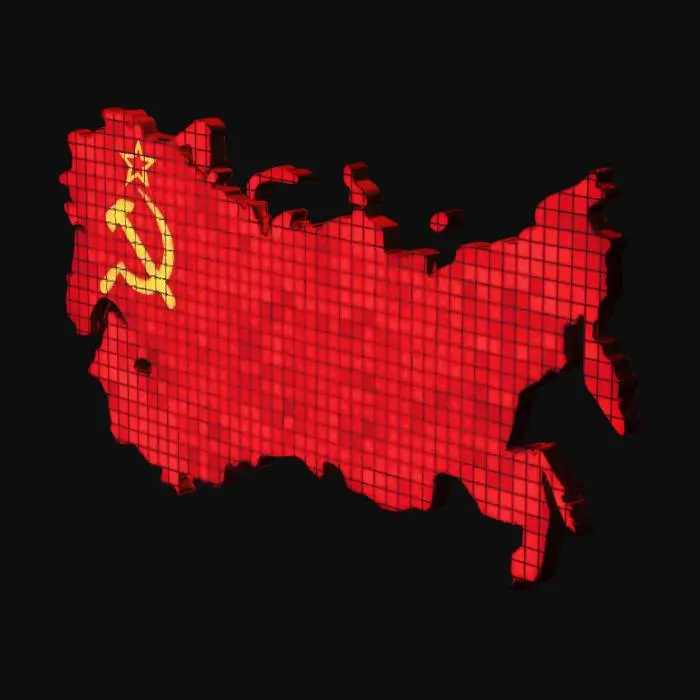 3D model for Soviet Flag Over Russia