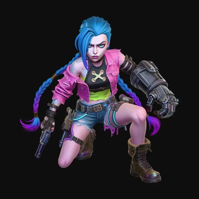 3D model for Neon jinx