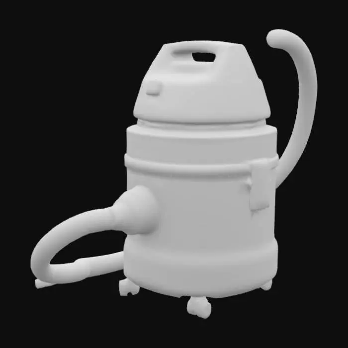 3D model for Vacuum Cleaner Deluxe