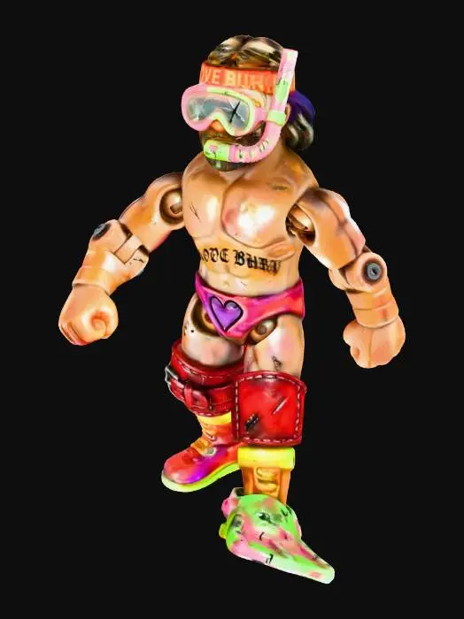 3D model for Diver Warrior