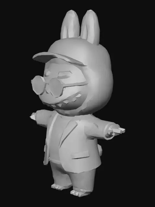 3D model for Cool Bunny Vibes