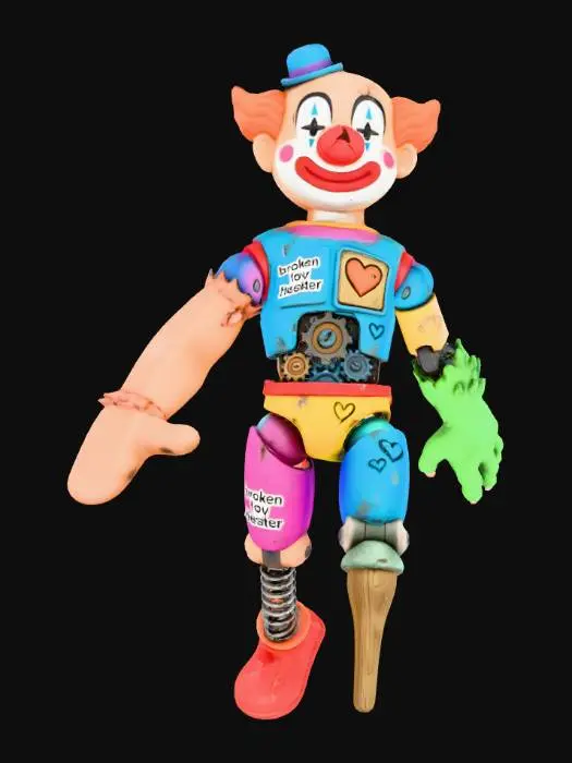 3D model for Clown Contraption