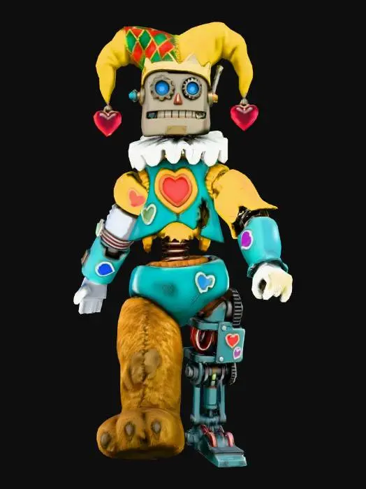 3D model for Jesterbot Harmony