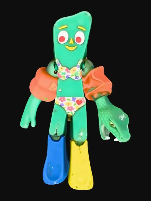 3D model for broken beach gumby