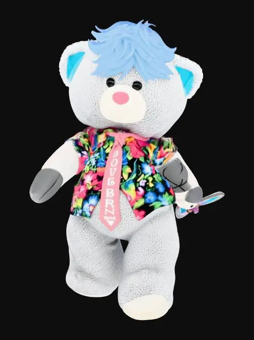 3D model for Tropical Teddy.