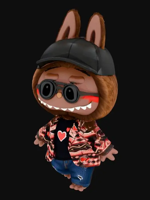3D model for Cool Bunny Vibes