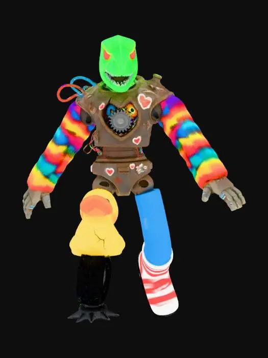 3D model for Patchwork Automaton