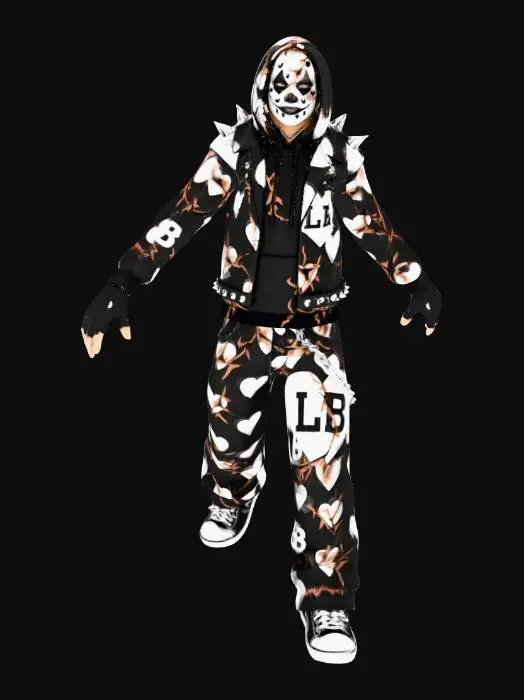 3D model for Rebel Hearts