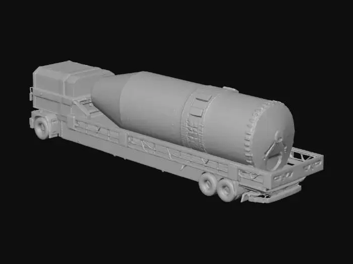 3D model for DF-5C Missile