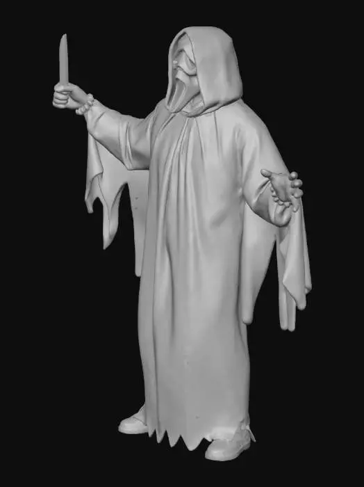 3D model for Ghost Face , #villain#