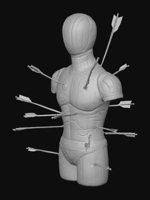 3D model for training dummy