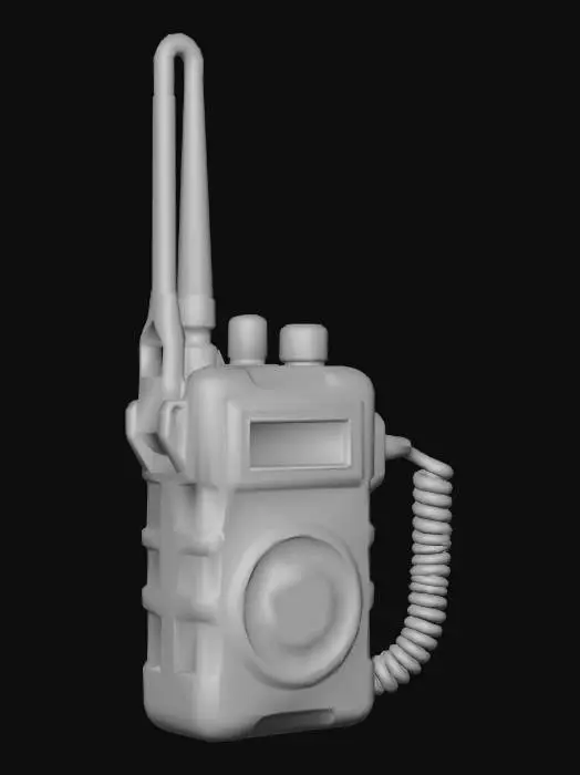 3D model for Radio Communicator