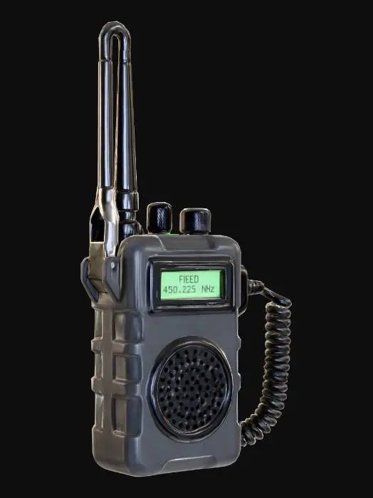 3D model for Radio Communicator